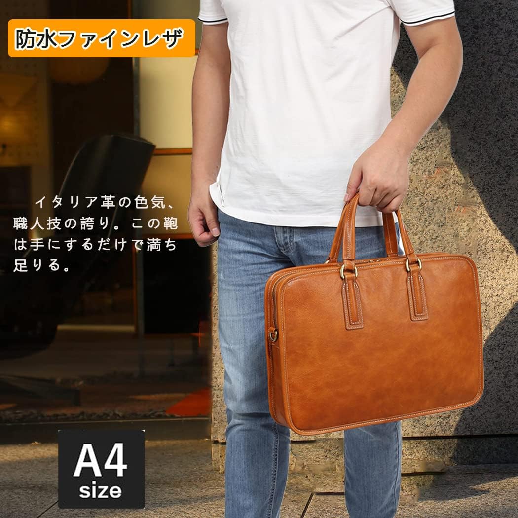 防水レザーのビジネスバッグ Amazon.co.jp: AKIYAMA ビジネスバッグ メンズ 本革 ブリーフ